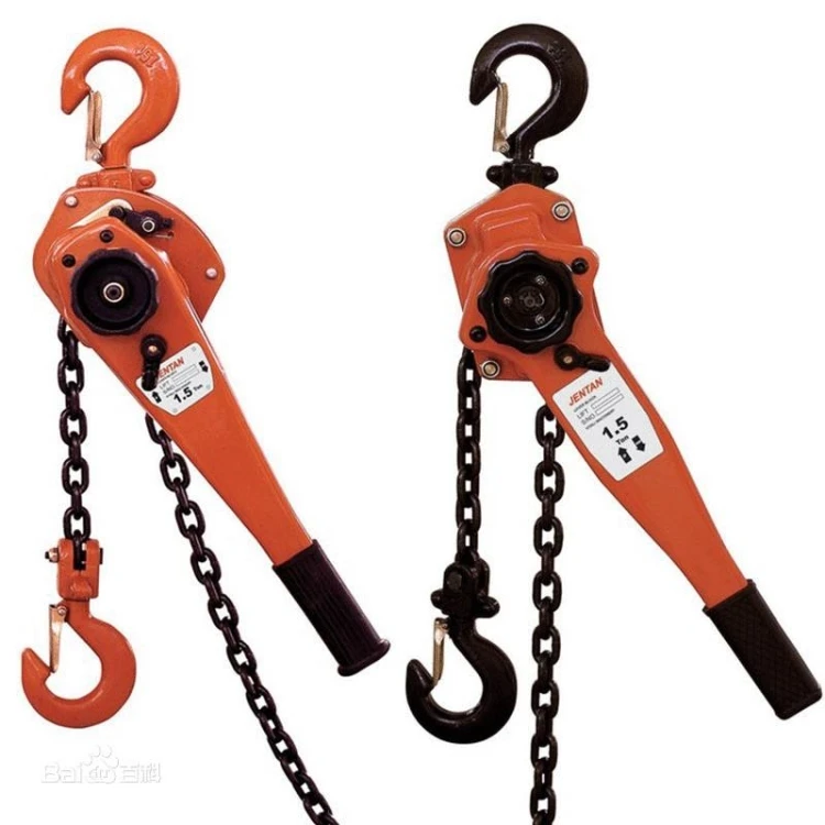 China Factory Supply 1ton 2ton 3ton 5 Ton Hand Chain Pulley Lever Chain Block Hand Lever Chain Hoist