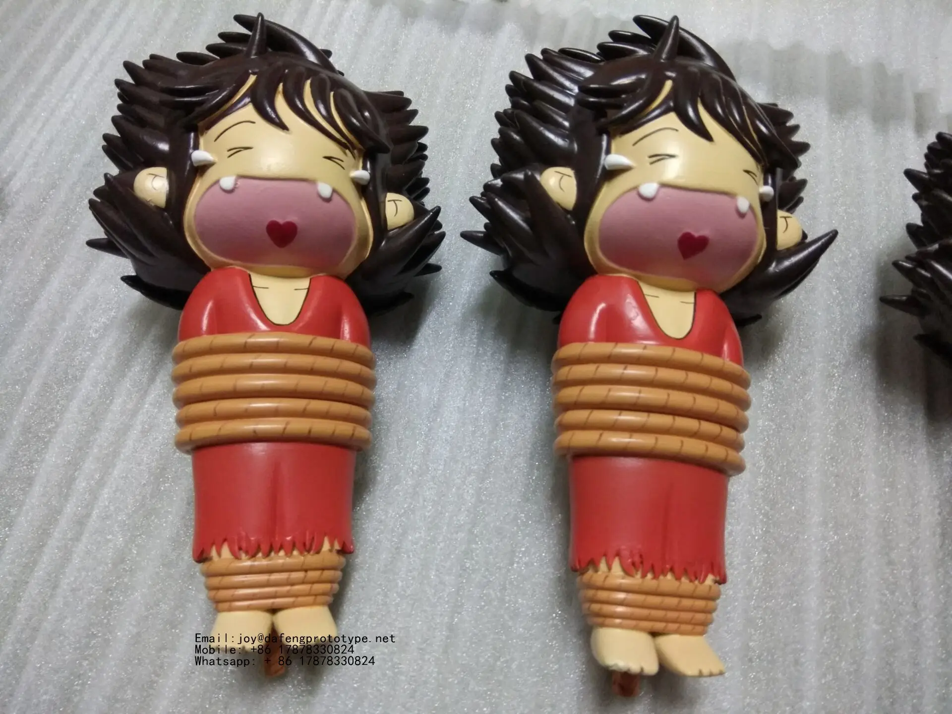 PVC trendy handmade injection molded blind box figurines, cartoon toys, mascots, resin crafts, ornaments