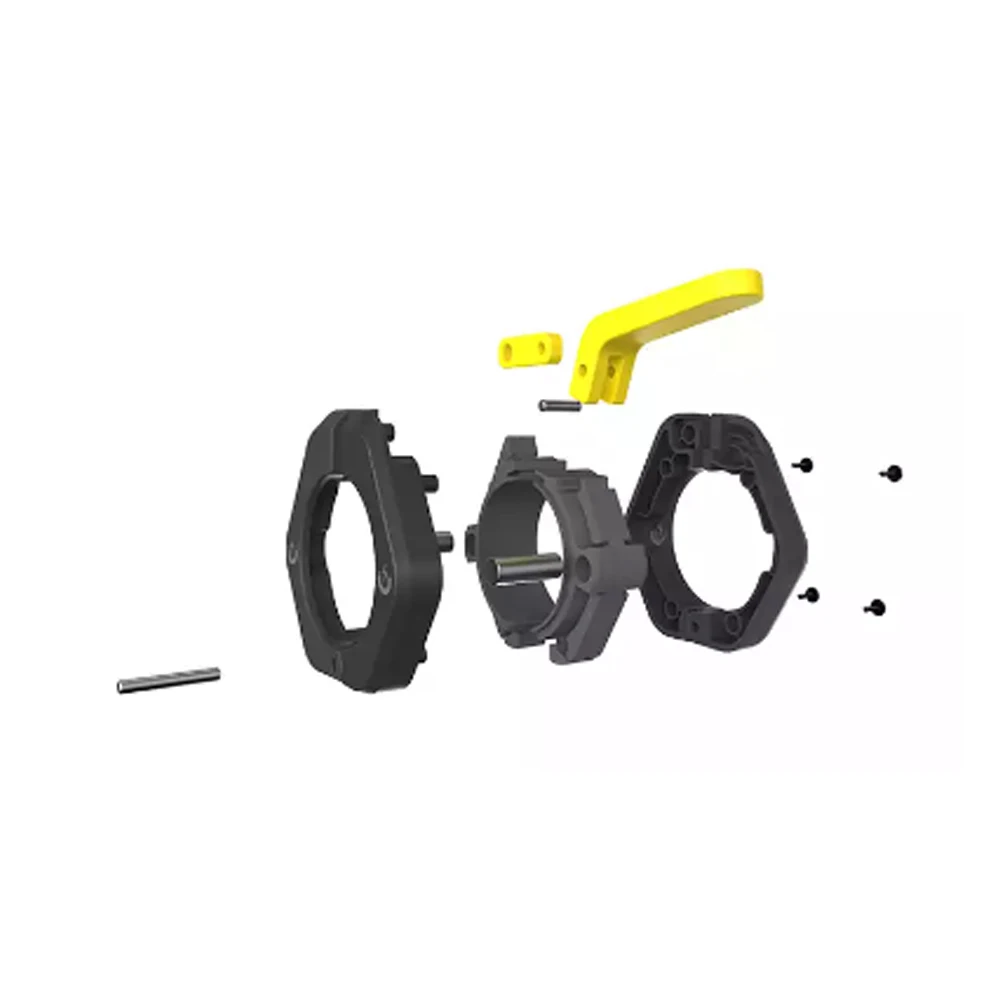 Barbell Clips Quick Release Barbell Collar Non Slip Locking Weight Snap Clips Barbell Clamps for Weightlifting Bar