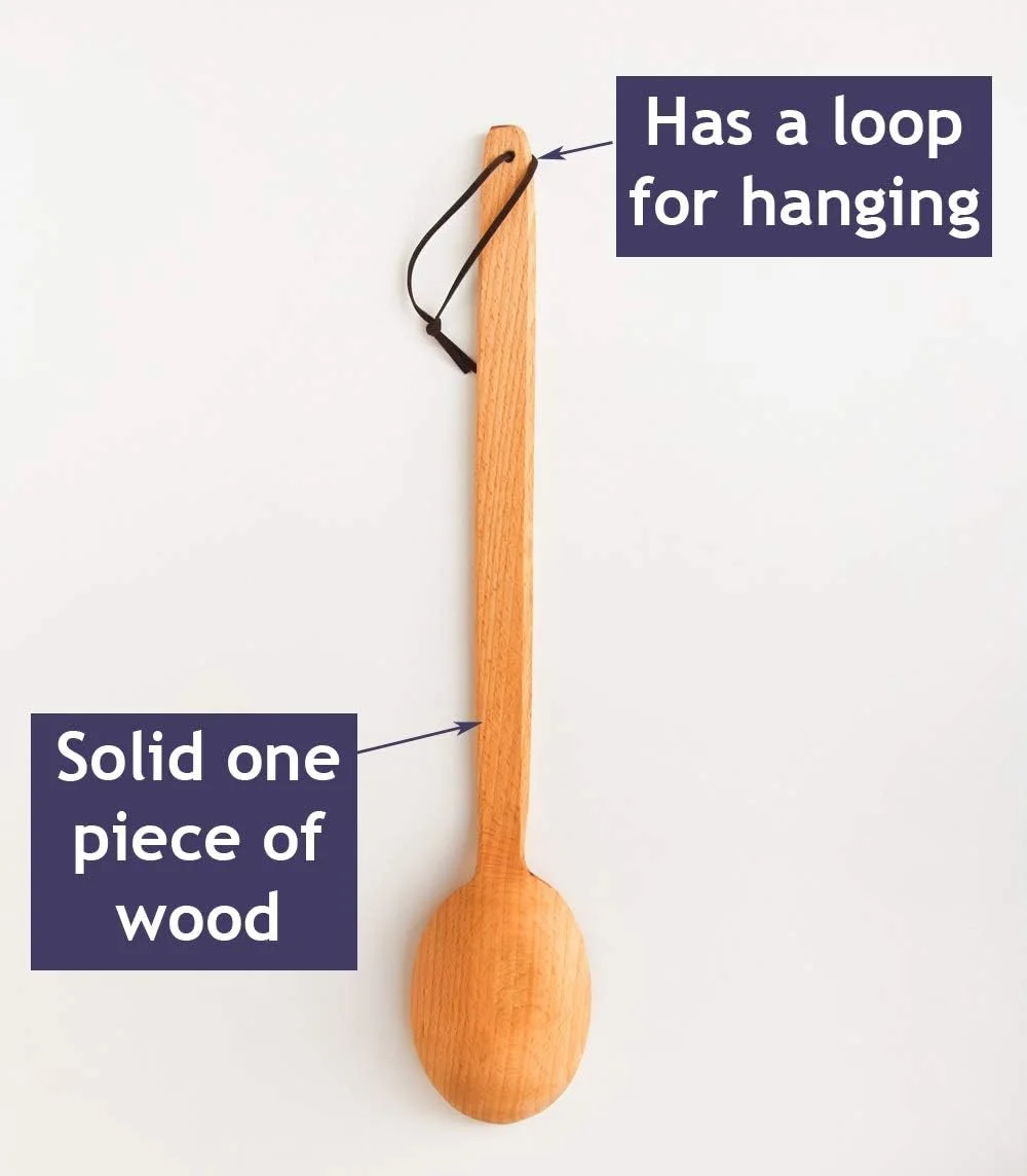 Chinese custom high quality restored wooden color bamboo spoon