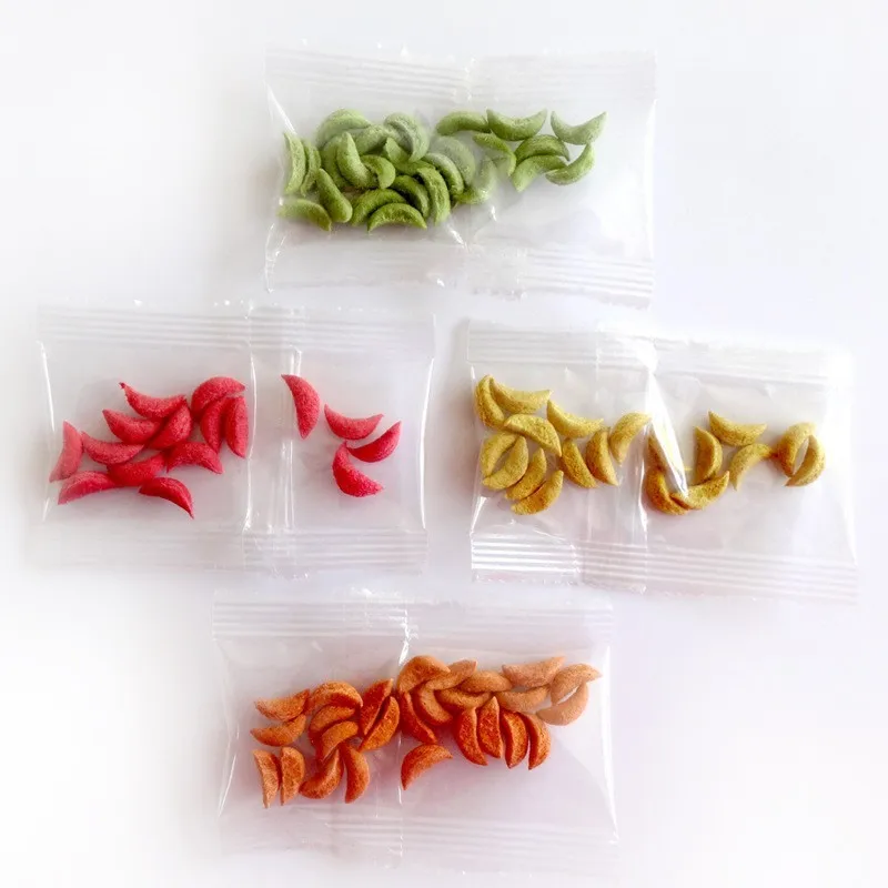 Pet Food Puffed Molars Pellet Hamster Rabbit Snack Alfalfa Grass Pellet Picture Color 1000 Bags Small Animals CN;HEN