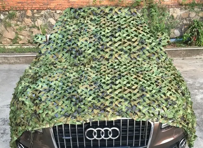  Military Digital Outdoor Woodland Camouflage Netting Lightweight Durable Polyester Oxford Camo Shade