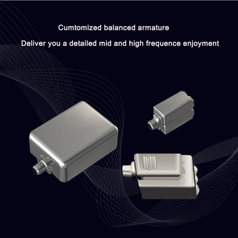 Wired Earbuds Balanced 1ba 1dd in Ear Monitors Earphones for Musician Singer Stage Band HiFi Kbear with Clear Sound