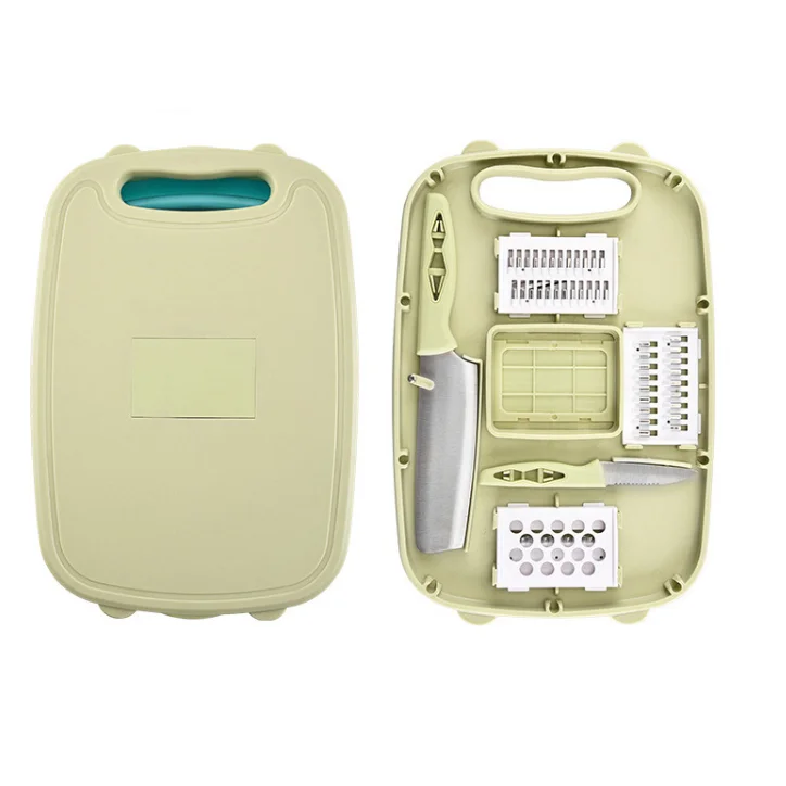 2021 New Arrival Mulitifunction Convenient Kitchen Tools 9 in 1 Grater Box Set