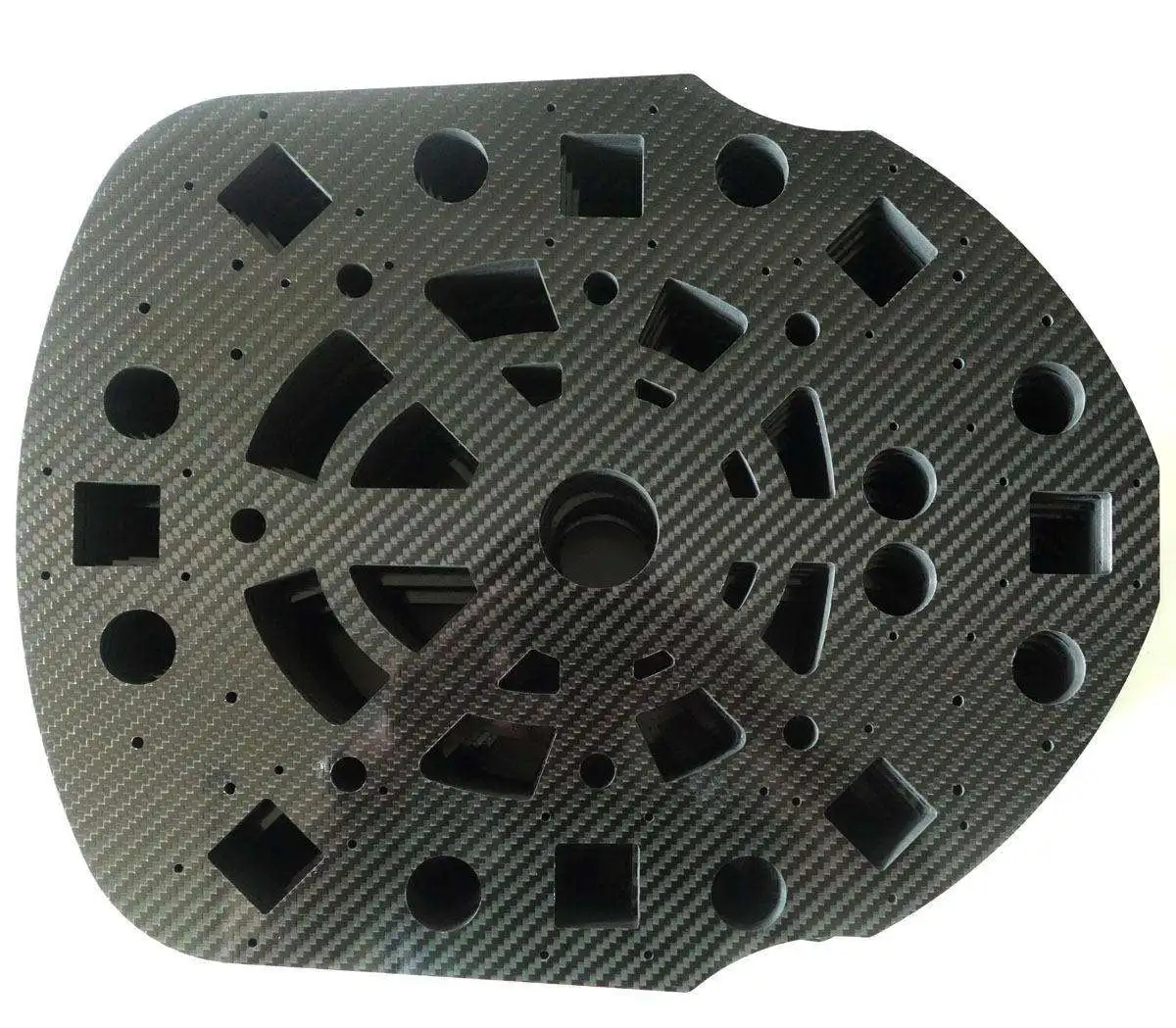 Cnc cutting 100% carbon fiber plates for drone cut matt finish 3k cfrp sheet/ plate