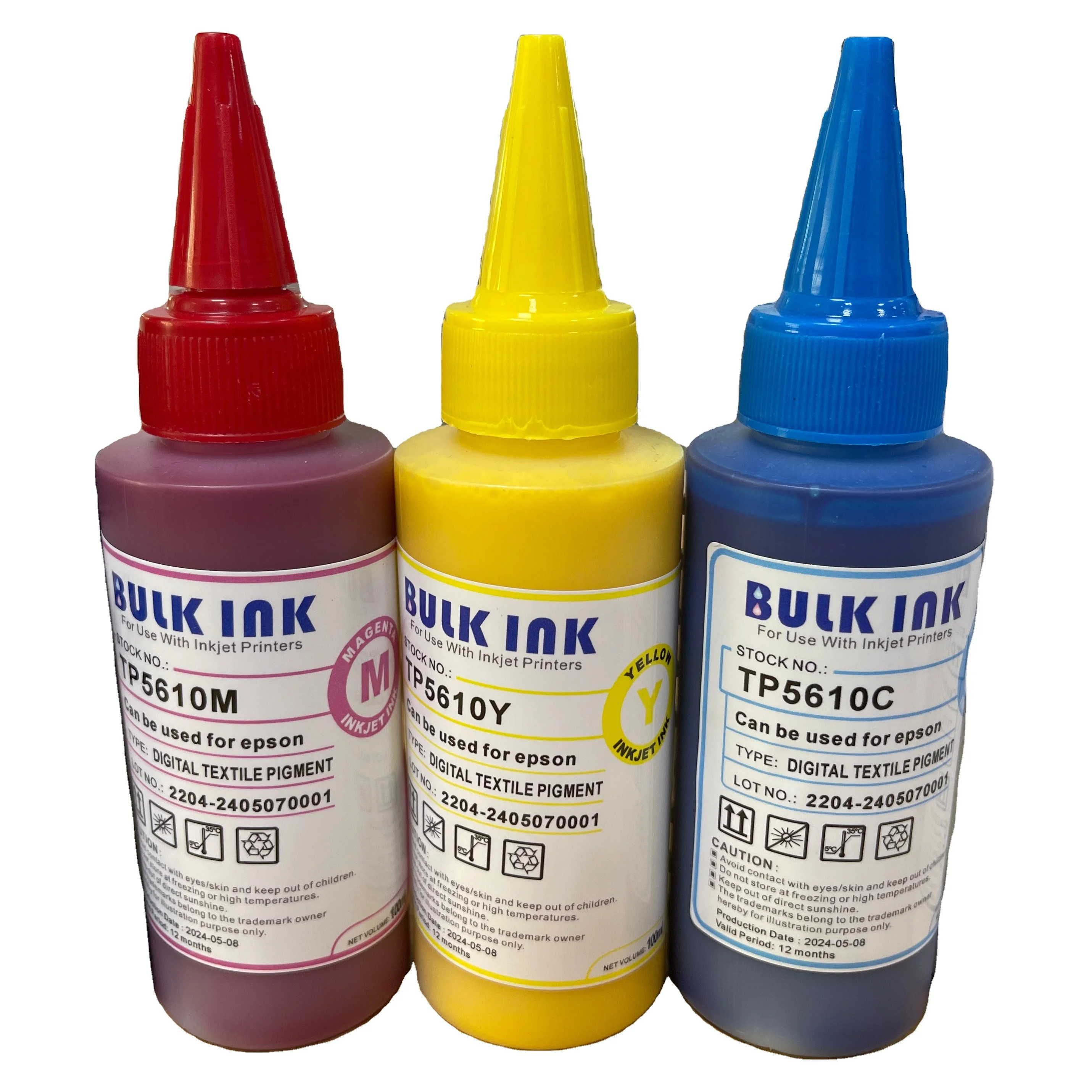 INKBANK 100ML Hot Sale  DTF Transfer Digital PET Film T-shirt Printing Ink For Inkjet Printer Eps L1800 P800 Textile Printer