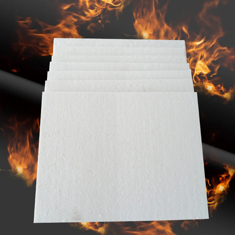 1260c Fire Resistant High Temp Ceramic Fiber Board For Induction Furnace