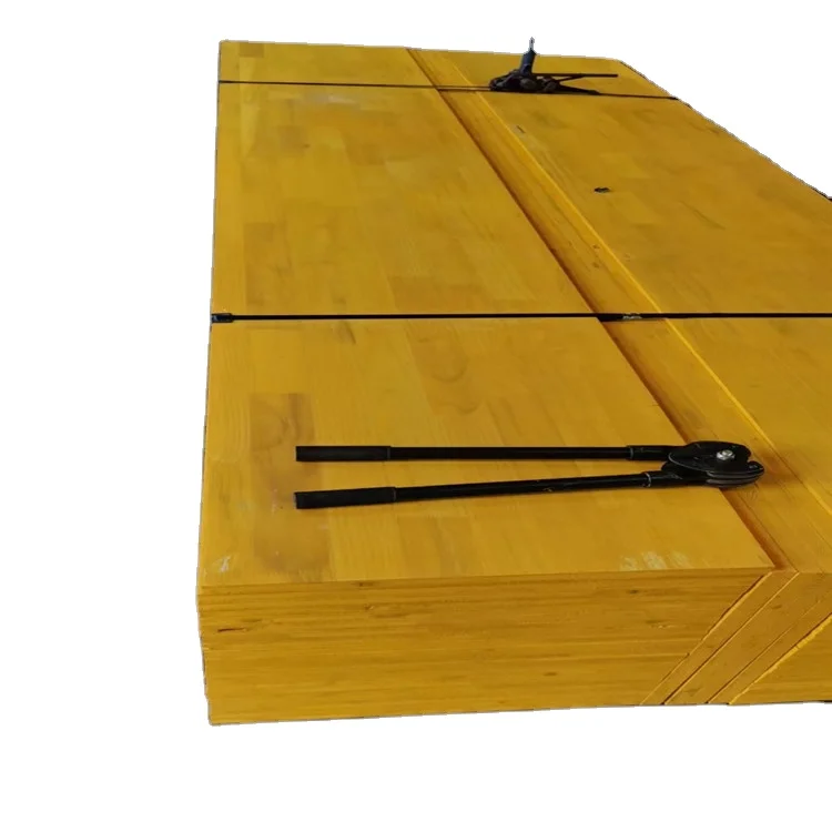 Yellow Paint 3-ply Shuttering panel 21mm 27mm construction formwork building products 3 ply three layers board panels 500*2000mm