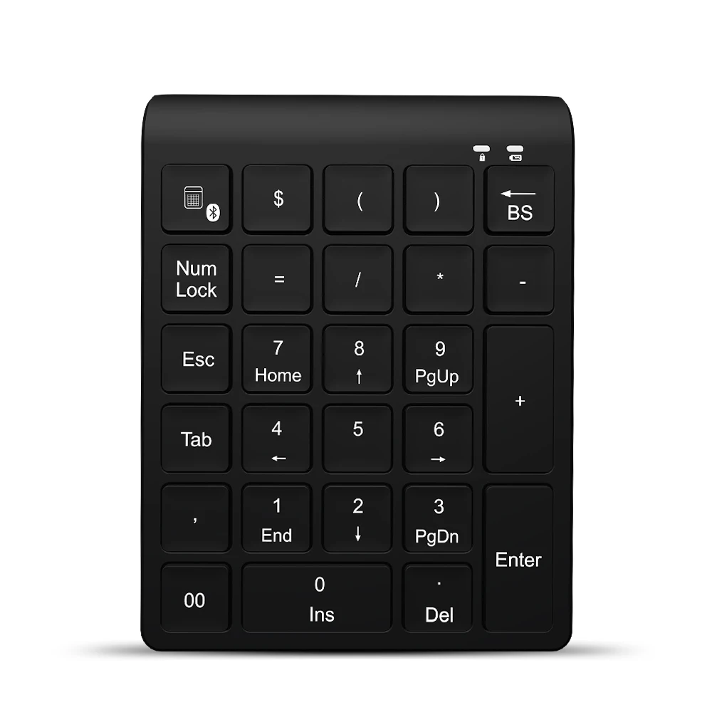 Bluetooth Number Pad Numpad Numeric keyboard for mac ipad Laptop Desktop