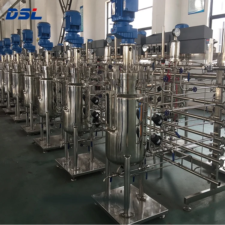 20L Stainless Steel Jacketed Fermenter Pilot scale bioreactor