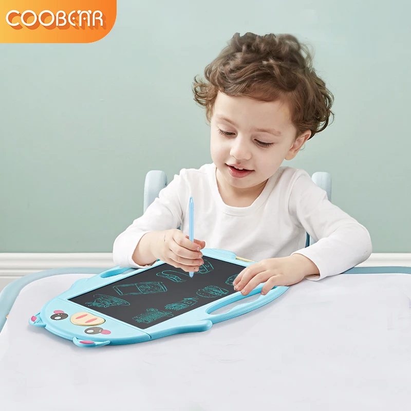 LCD Screen Smart Writing Board Kids Drawing Tablet Graffiti Painting Pad Erasable Electronic Handwriting Toy Gifts