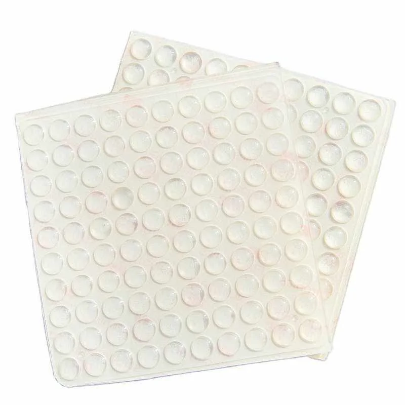 Square Adhesive Bumper Pads Rubber Feet for Laptops Electronics  Cutting Boards Picture Frames Small Appliances Glass Tops