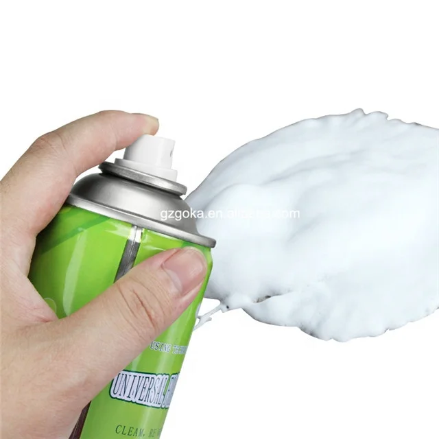 Universal foam cleaning agent kits 2in1 brush 650ml foam cleaner spray for car computer