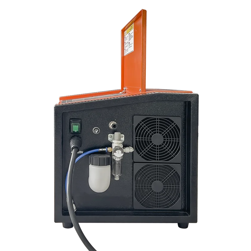 Closed orbital tube head welding machine integrated control power supply