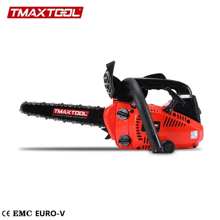 Chinese supplier handle 25cc gasoline cheap carving chainsaws for sale