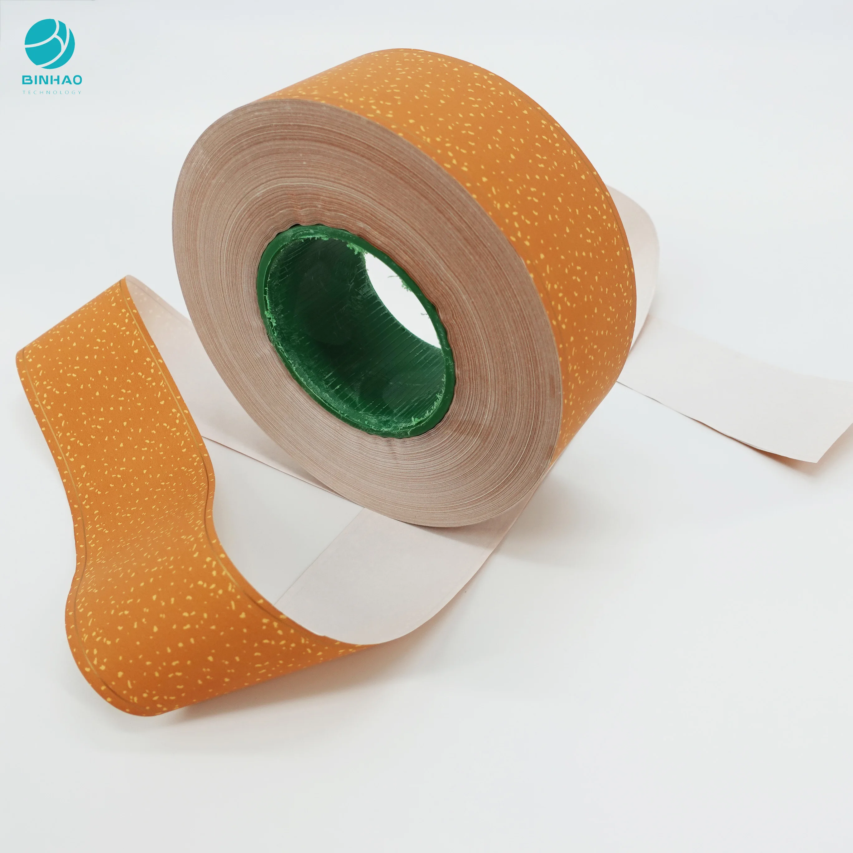 60mm Width Customized Printing Cigarette Wrapping Cork Tipping Paper Bobbin