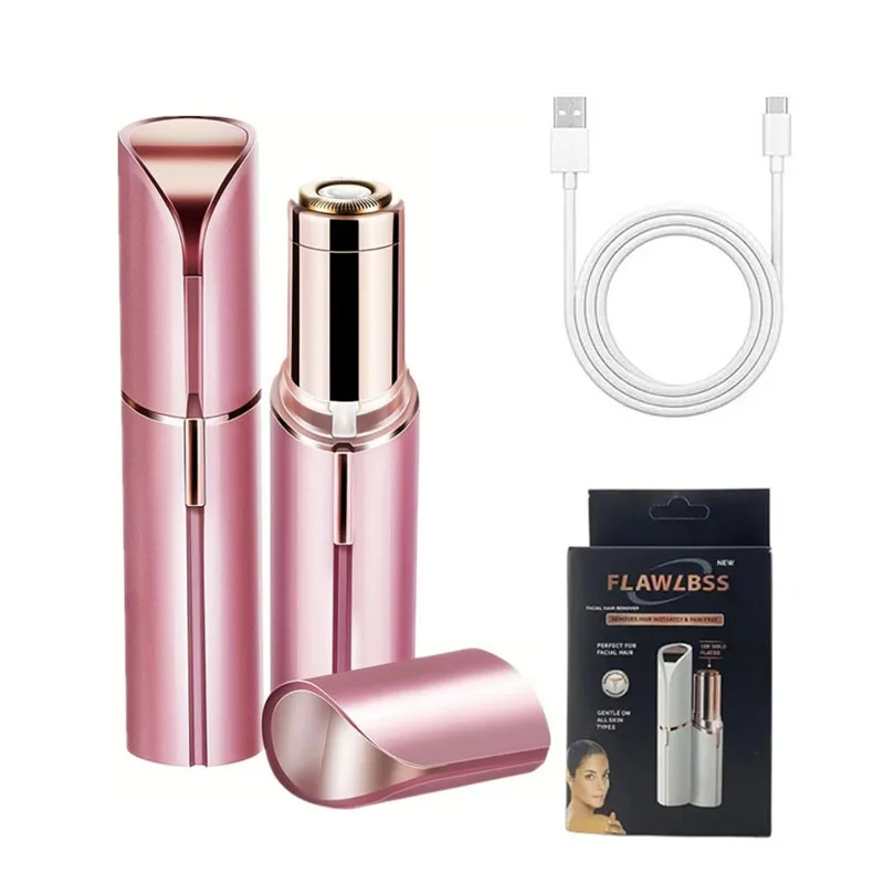 Mini Size Intimate Lady Shaver Painless Facial Eyebrow Shaver For Woman Electric Epilator Hair Removal