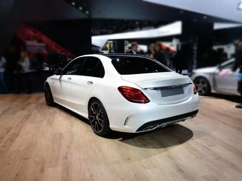 Универсальный выхлопной глушитель из углеродного волокна класса C, Класс E, класс S, наконечники для Mercedes Benz W205, W204, W222, W218, S63, S65 AMG