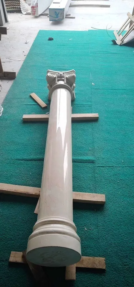 China square round white beige black marble columns pillars prices