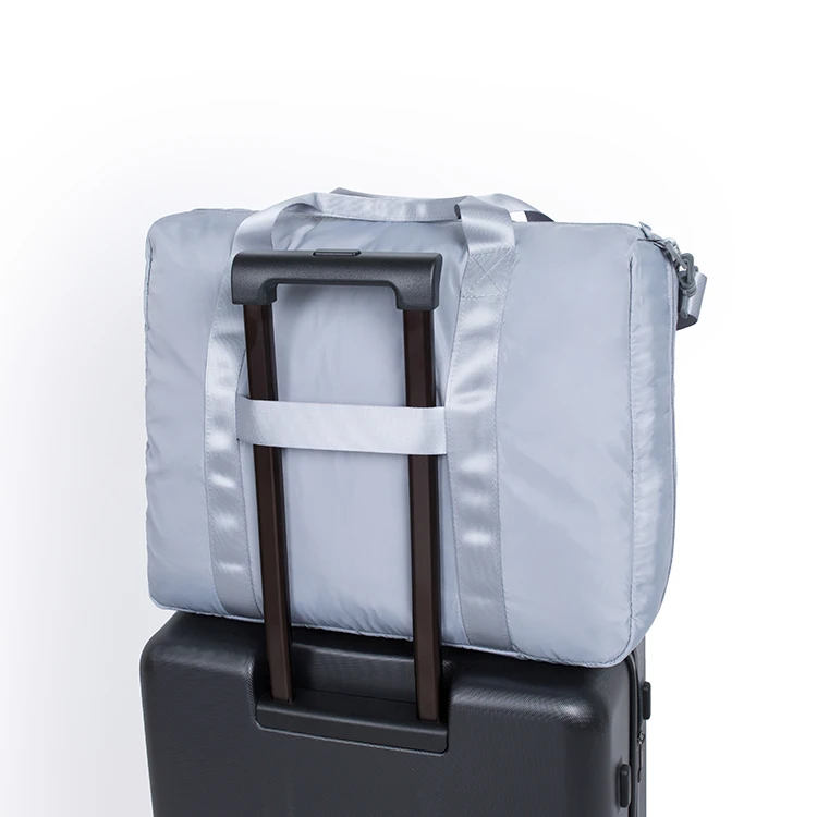Wholesale Large Capacity Foldable Travel Luggage Bag Folding Pink Duffle Bag Waterproof Storage Trolley Bag