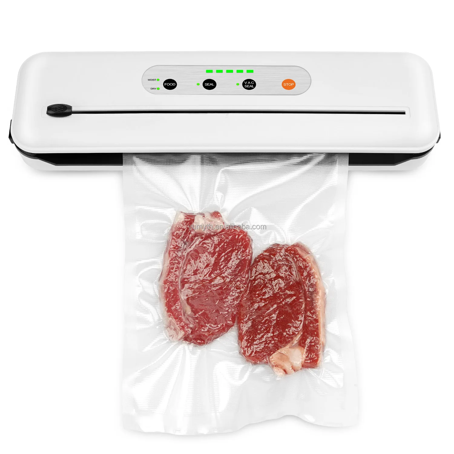 Wholesale Efficient Vacuum Seal Process S/S Panel Accessory Port Moisture Lock Food Vacuum Sealer