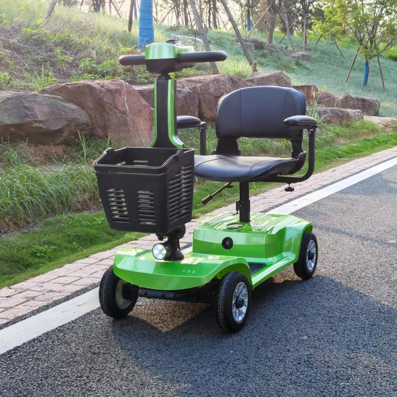 2022 Four wheel for elderly  and disability mobility scooter folding Electric Scooters