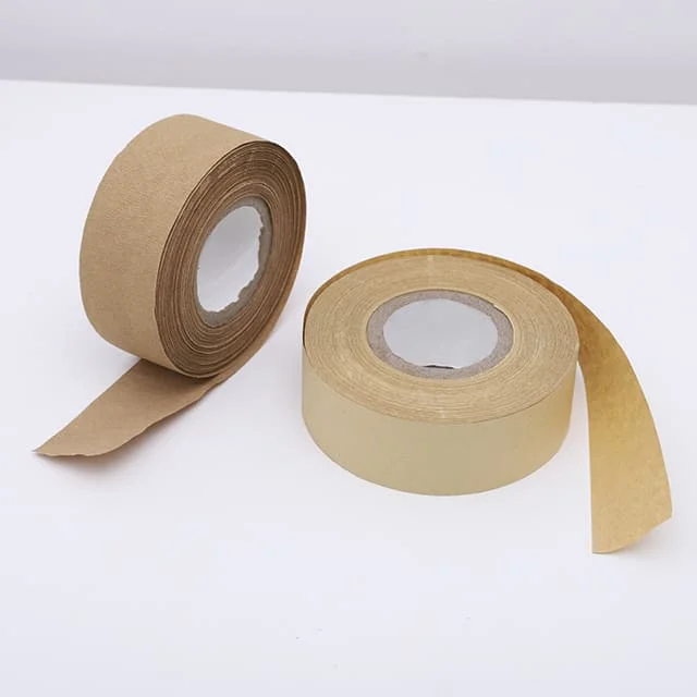Custom Print Heat Seal Hot Melt Kraft Tape For Bag Sack