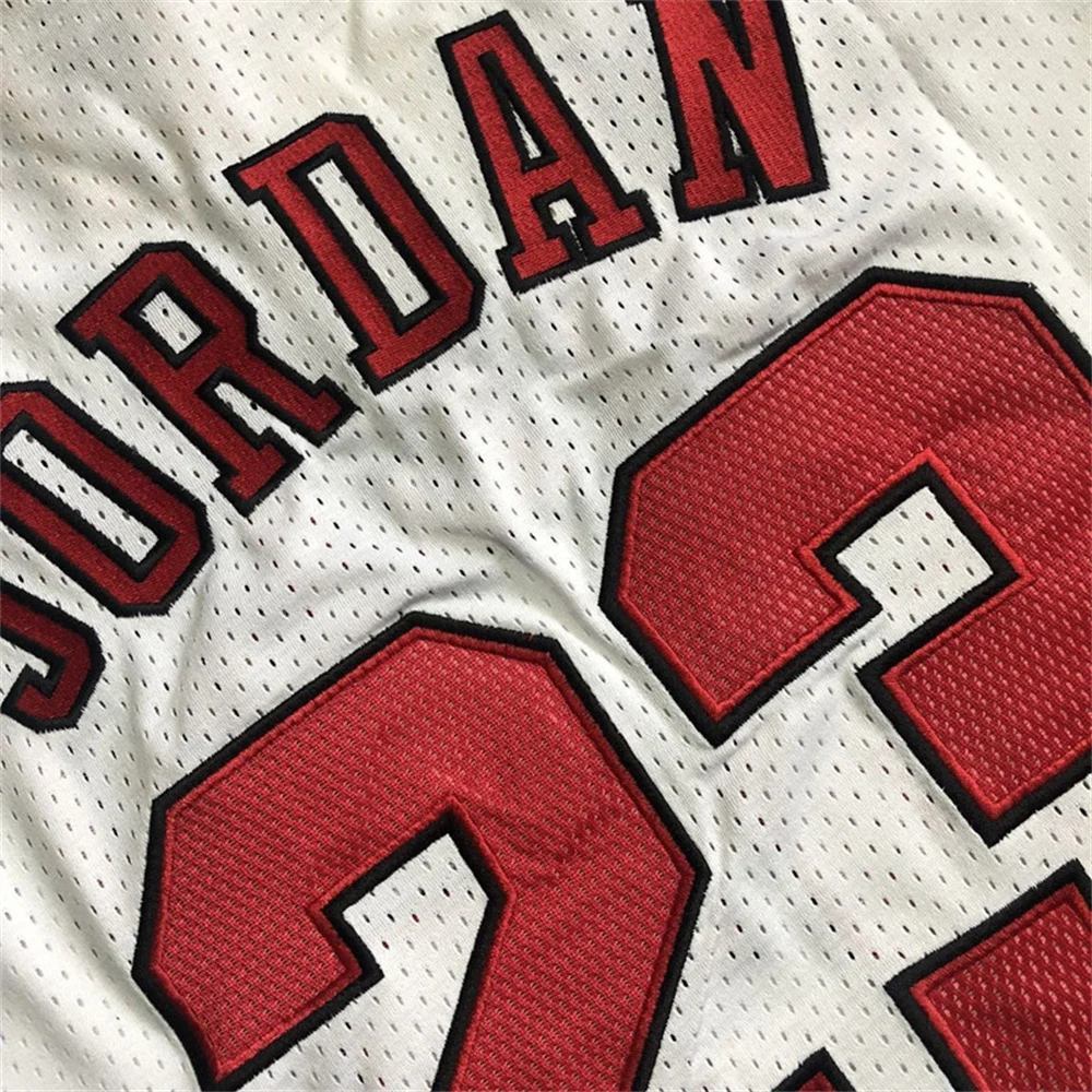2022 Bulls #23 #91 Джерси Jor-dan Высококачественная полностью вышитая баскетбольная для мужчин ретро издание