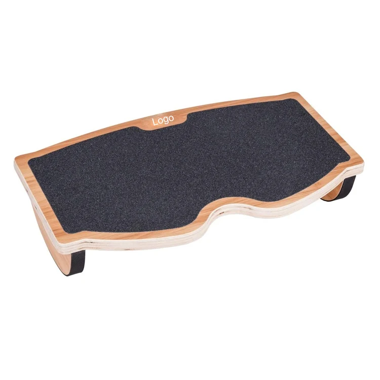 Eco Friendly Wood Ergonomic Foot Rest Under Desk Ergonomic Pressure Relief for Posture Support