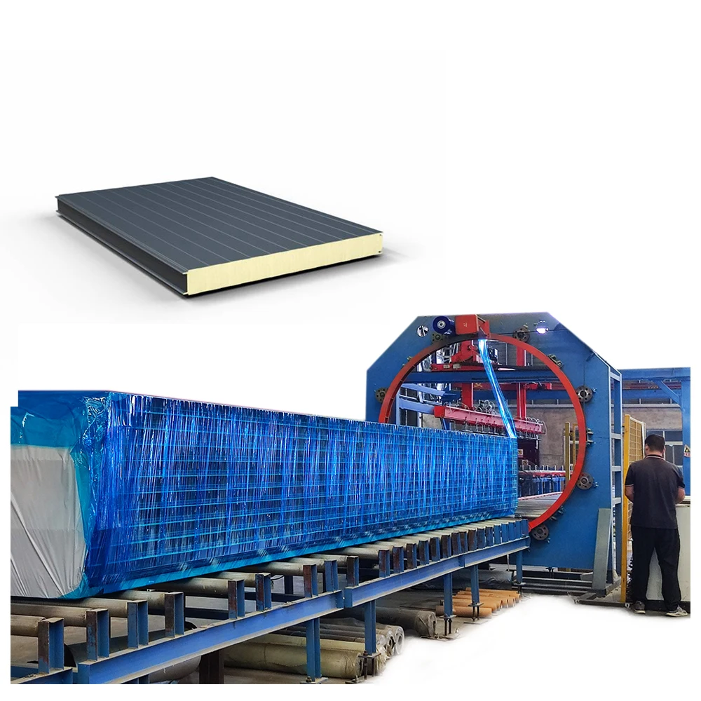 PU/PIR/Rockwool Continuous Sandwich Panel Production Line