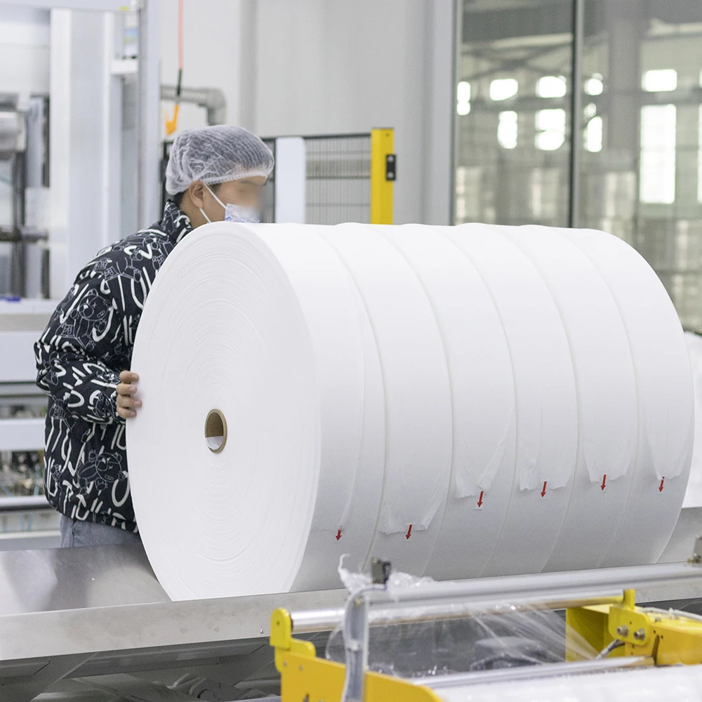 Wholesale Custom Recyclable Biodegradable 100% Cotton Spunlace Nonwoven Fabric For Disposable Pant