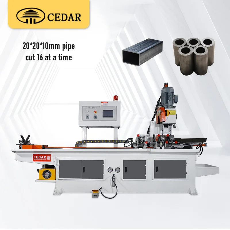350CNC pipe cutting machine automatic tube cutting machine without burr free