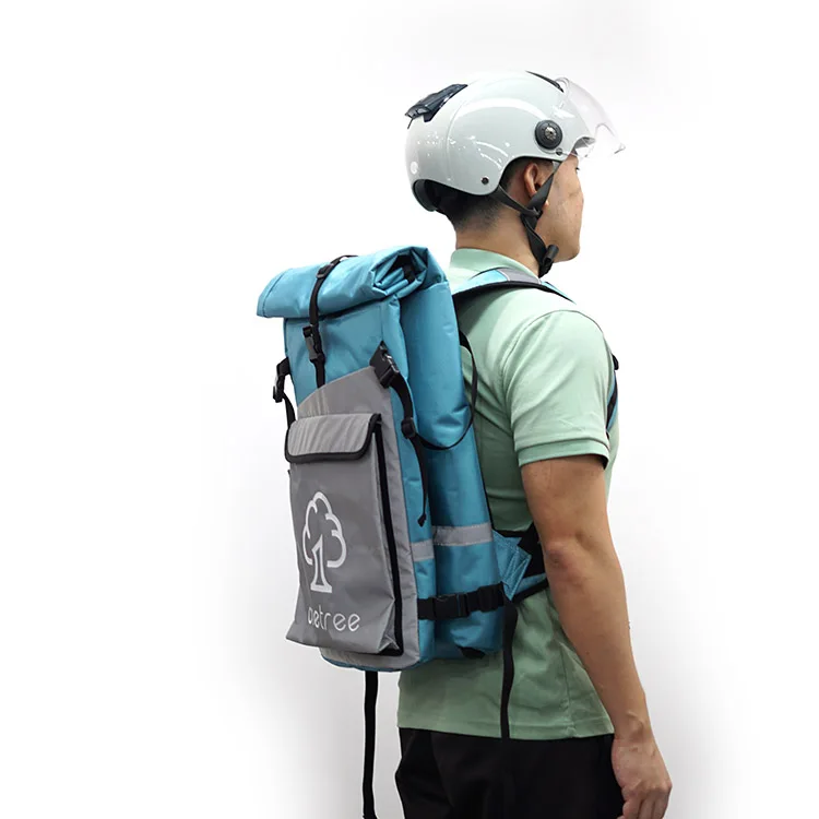 Вместительная складная сумка для быстрой доставки пищи, рюкзак для охлаждения пищи, сумка для доставки пищи