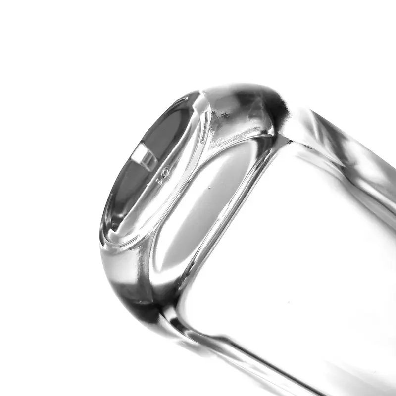 750ml Flint Glass London Spirits Glass Bottle Bar Top Oblong with 22mm Neck Diameter for Rum, Vodka, Whisky, Gin