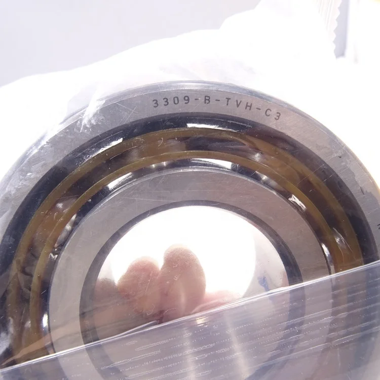 3309-B-TVH-C3 Double Row Angular contact ball bearing 3309B 5309-B size 45x100x39.7 mm