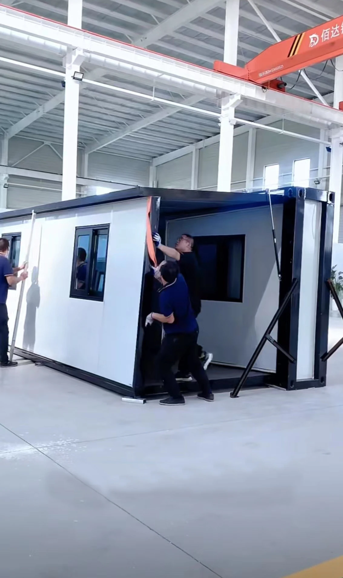 Fast Build Prefab House Modular Folding Container House Camping Foldable Container House Home