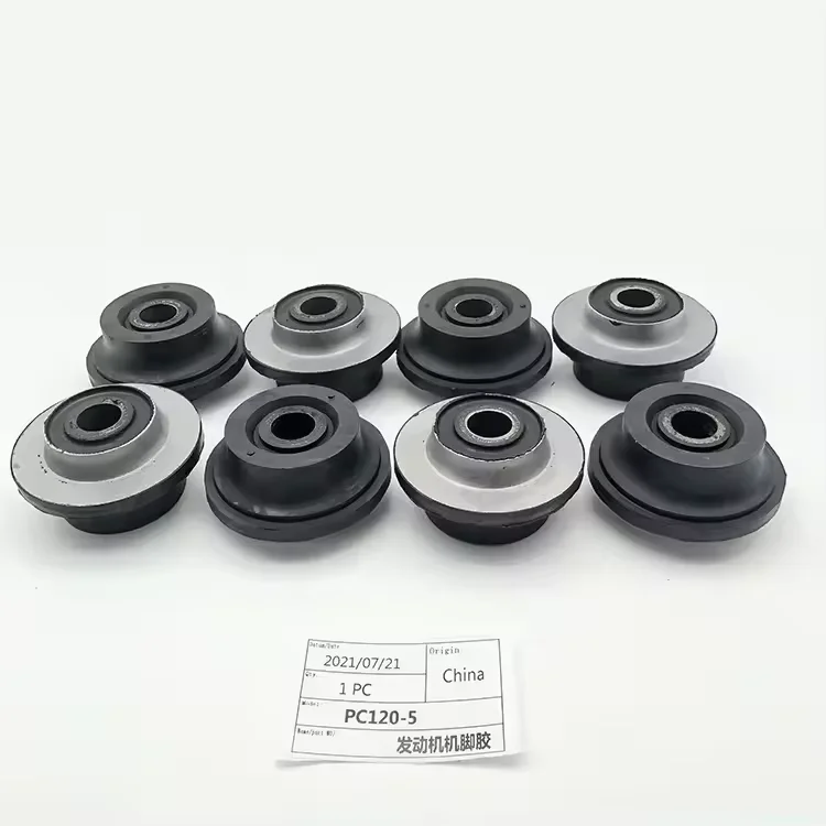 Нормальное качество двигателя монтажные детали для систем резиновые подушки ноги бампер PC120-5 части экскаватора