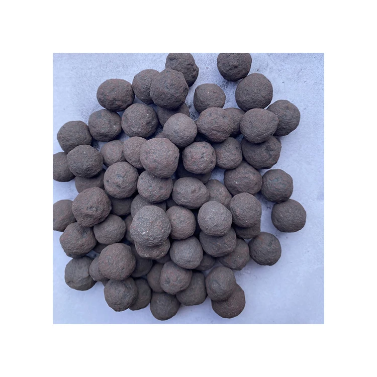Low Aluminum Good Metallurgical Performance Fe 62 Iron Ore Pellets Uniform Particle Size