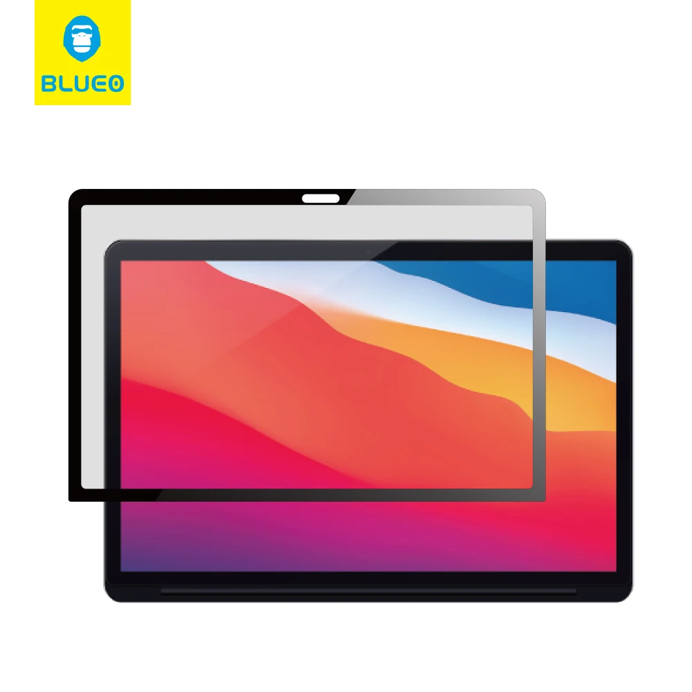 Blueo Anti-scratch Laptop Screen Protector Anti Spy Privacy PET Solf Film for Macbook Pro 16 inch 13 inch Mac book Air