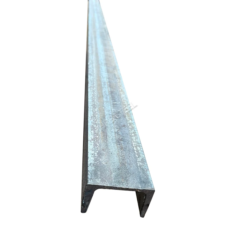 Top quality ASTM A36 Channel Steel section 40*40mm Q235 Q345 thick 4.0mm Hot Rolled Steel U Channel price per kg