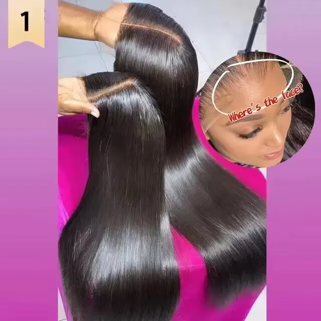 12A Bone Straight Swiss HD Lace Front Wigs For Black Women,100% Frontal Glueless 360 Full Hd Lace Wig,Raw Indian Hair wig Vendor