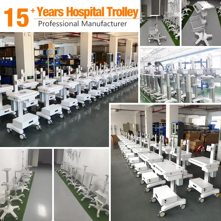Wholesale Emergency Cart Hospital Clinic Equipment ABS Medical Care Trolley