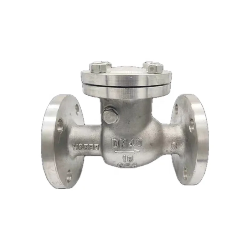 ASME 150LB/300LB SS304 Swing Check Valve, Hydraulic Power, Oil Media, High-Quality, China Manufacture