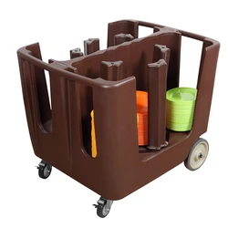 NSF listing Versa Dish Caddies, Adjustable Tray & Dish Cart
