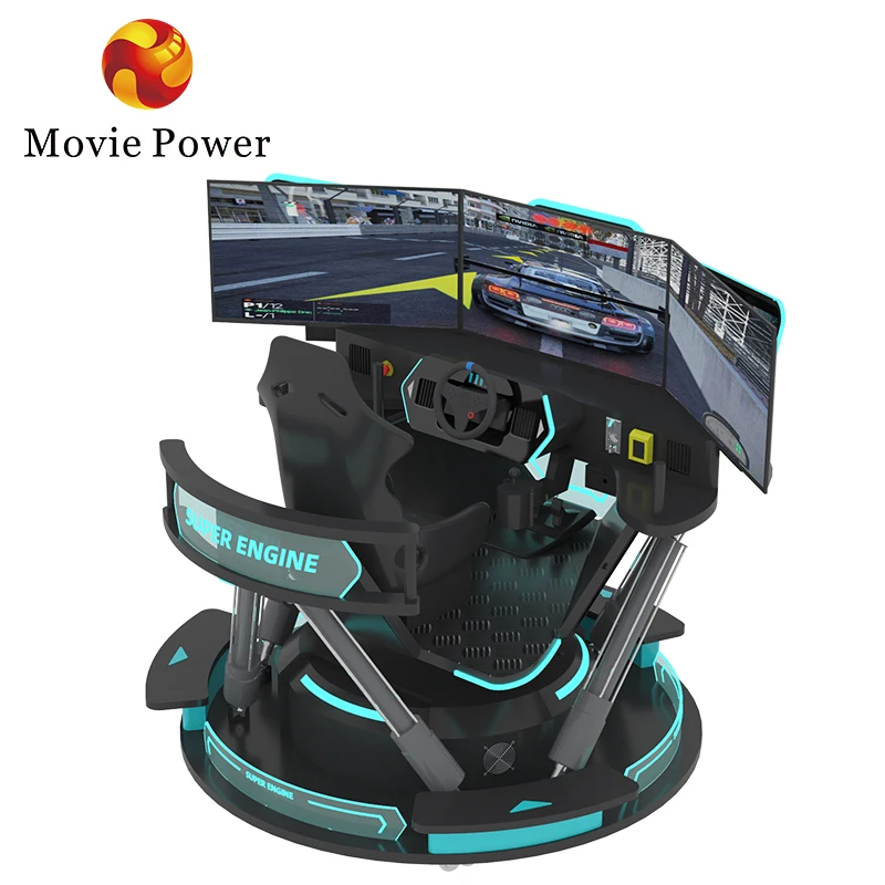 Гоночный симулятор движения гидравлический вождения 6 dof motion platform развлекательные машины для продажи