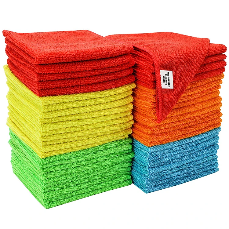 High Quality All Purpose custom Kitchen Lens Microfiber Cleaning Cloths