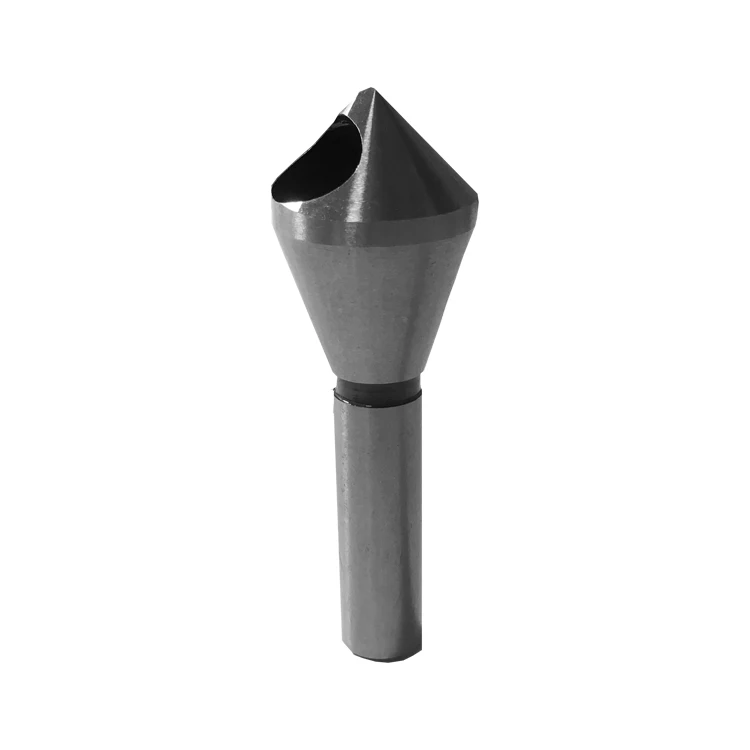 Round Shank 82 Degree Zero Flute HSS Deburring Countersink Drill Bit For Chamfering and Burring