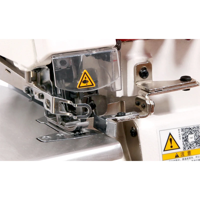 High Speed Garment Overlock Sewing Machine mini motor with direct drive