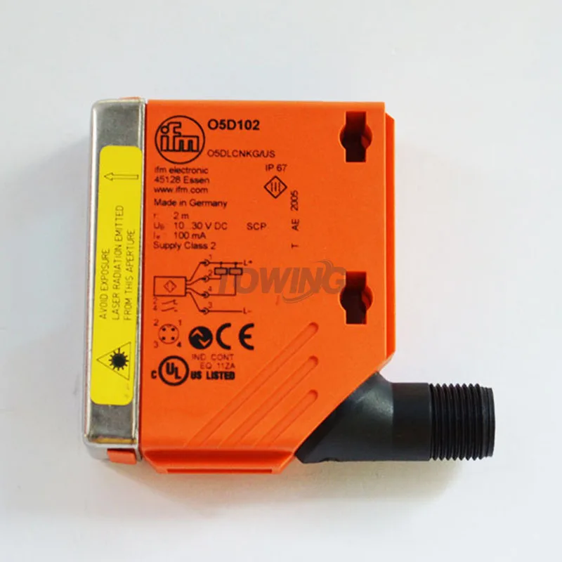 100% New and Original Germany IFM laser distance sensor O5D102 O5DLCNKG US
