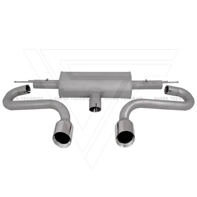 HM Style Stainless Steel Exhaust Pipe For 2007-2013 BMW X6 E71